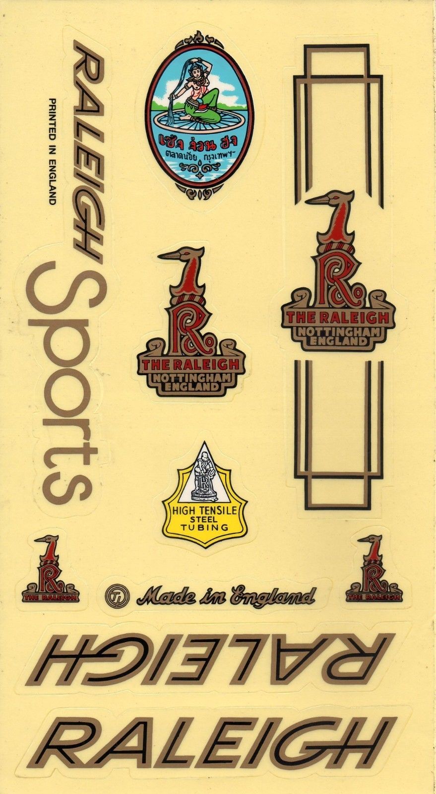 Raleigh Vintage Bike Accessories