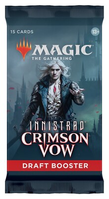 Magic the Gathering: Innistrad: Crimson Vow - Draft Booster Pack Sealed