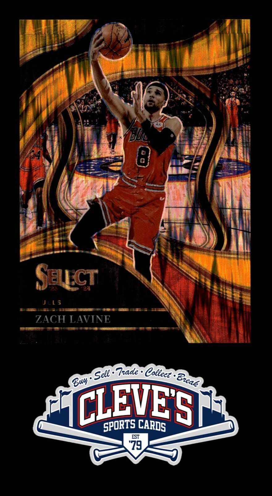 nbaカード Zach LaVine RC auto SELECT /49 Nba Card Zach