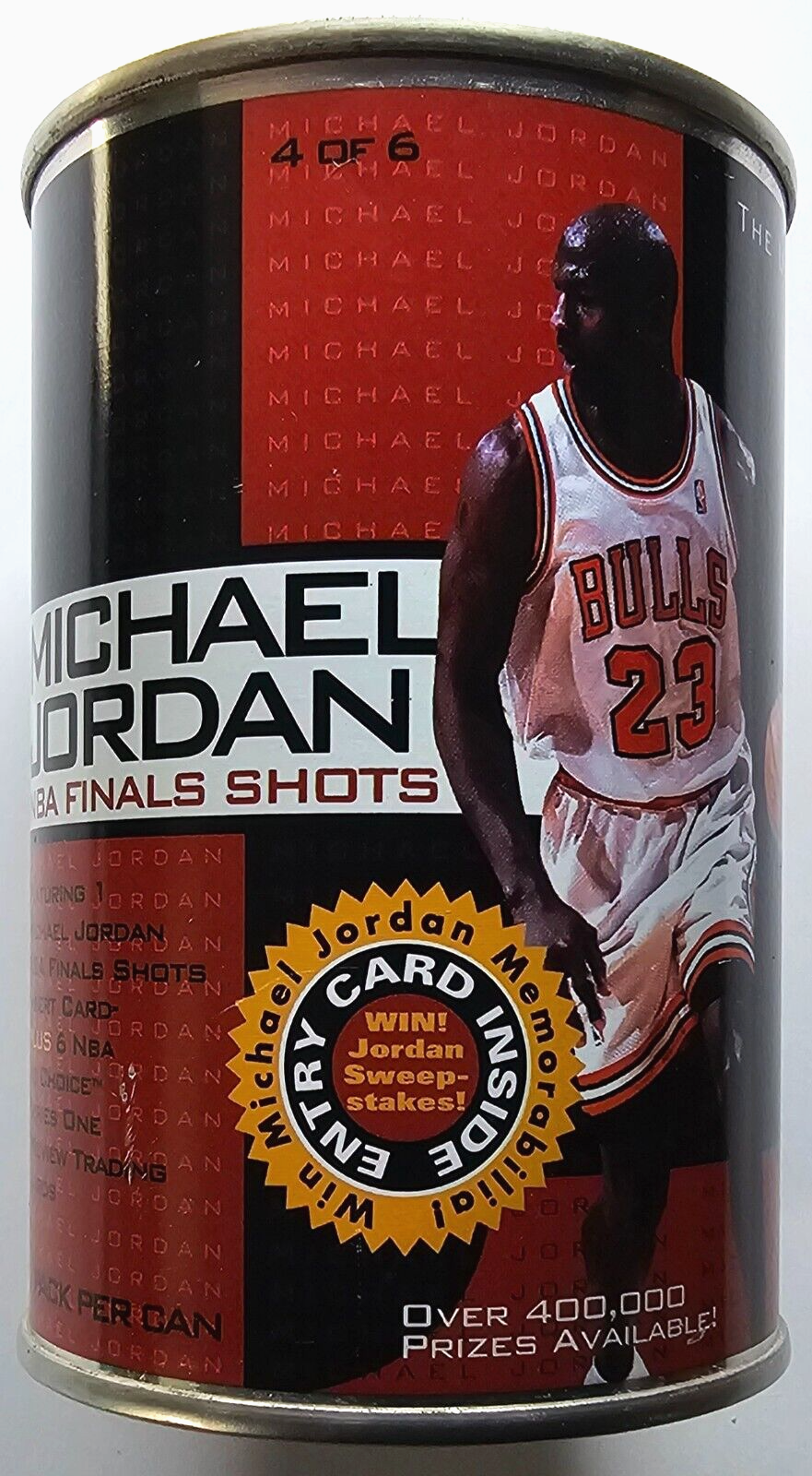 Michael Jordan NBA Finals Shots Insert Can #4 Sealed Upper