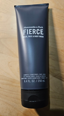 Abercrombie Fitch FIERCE Body Wash 8.4 oz 250ML Cologne Fragrance E0 1