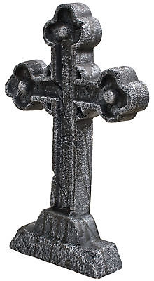 Celtic Cross Lightweight Tombstone Haunted House Decorations Seasonal Visions