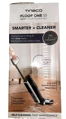 Tineco Floor ONE S5 Smart Cordless Wet Dry Vacuum Cleaner and Mop for Hard Floor
