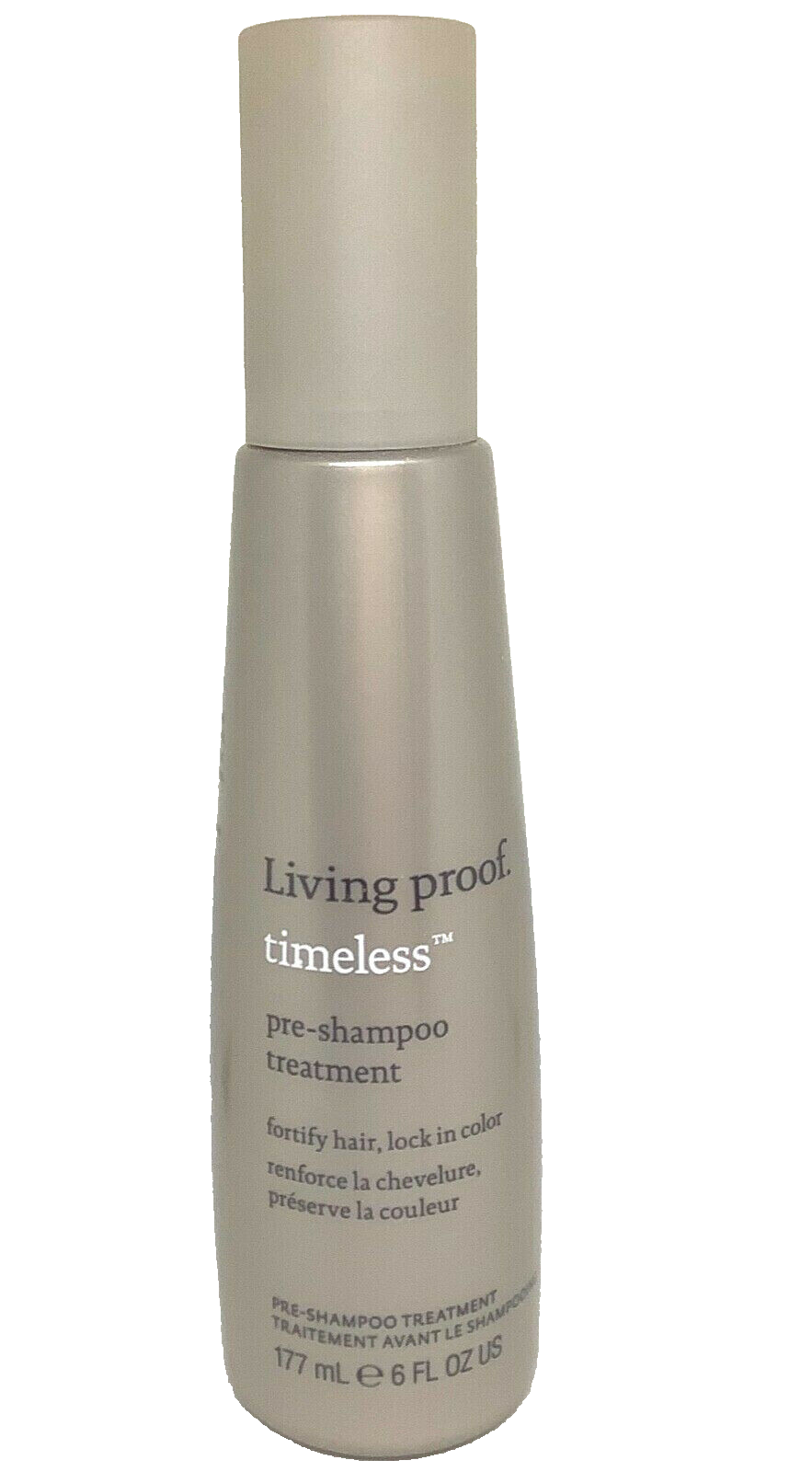 LIVING PROOF TIMELESS PRE-SHAMPOO TREATMENT FORTIFY HAIR LOCK IN COLOR 6oz/177