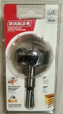 Freud FB-015 Forstner Drill Bit, 2'' x 3/8'' Shank