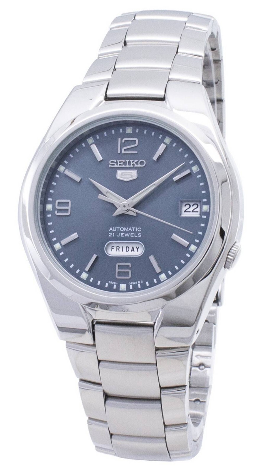 Seiko 5 Dress Automatic Grey Dial Silver Case Band SNK621K1 Seiko 5 Dress Automatic Grey Dial Silver Case Band SNK621K1