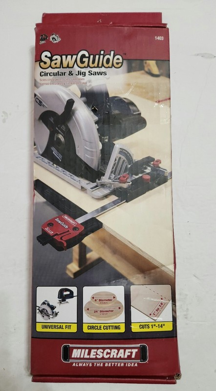 MILESCRAFT SAW GUIDE CIRCULAR / JIG SAW UNIVERSAL 1" -