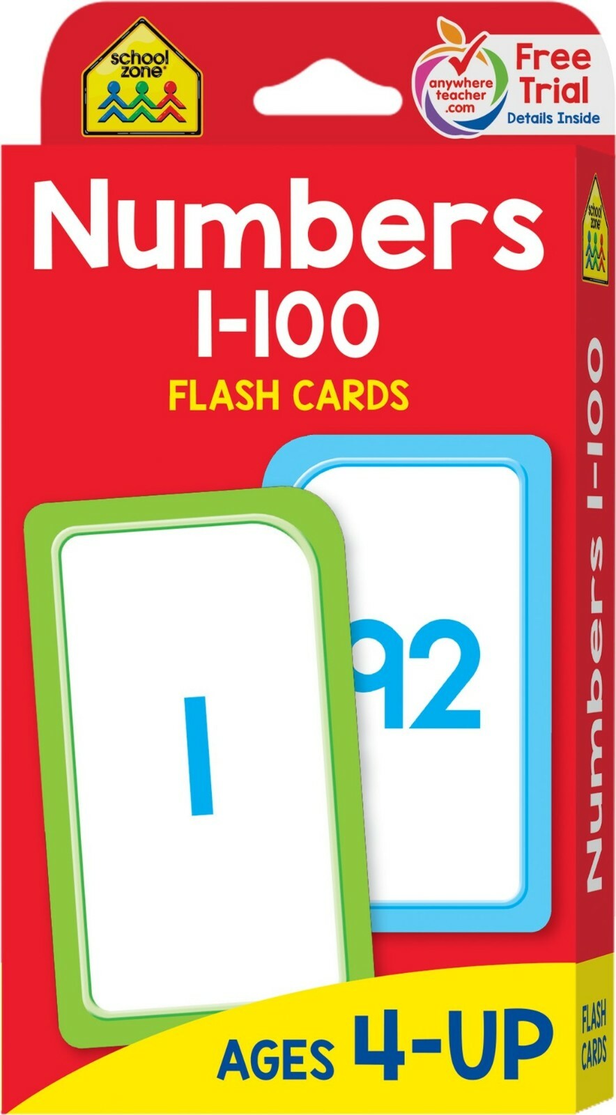numbers 1 100 flash cards for toddlers kids babies