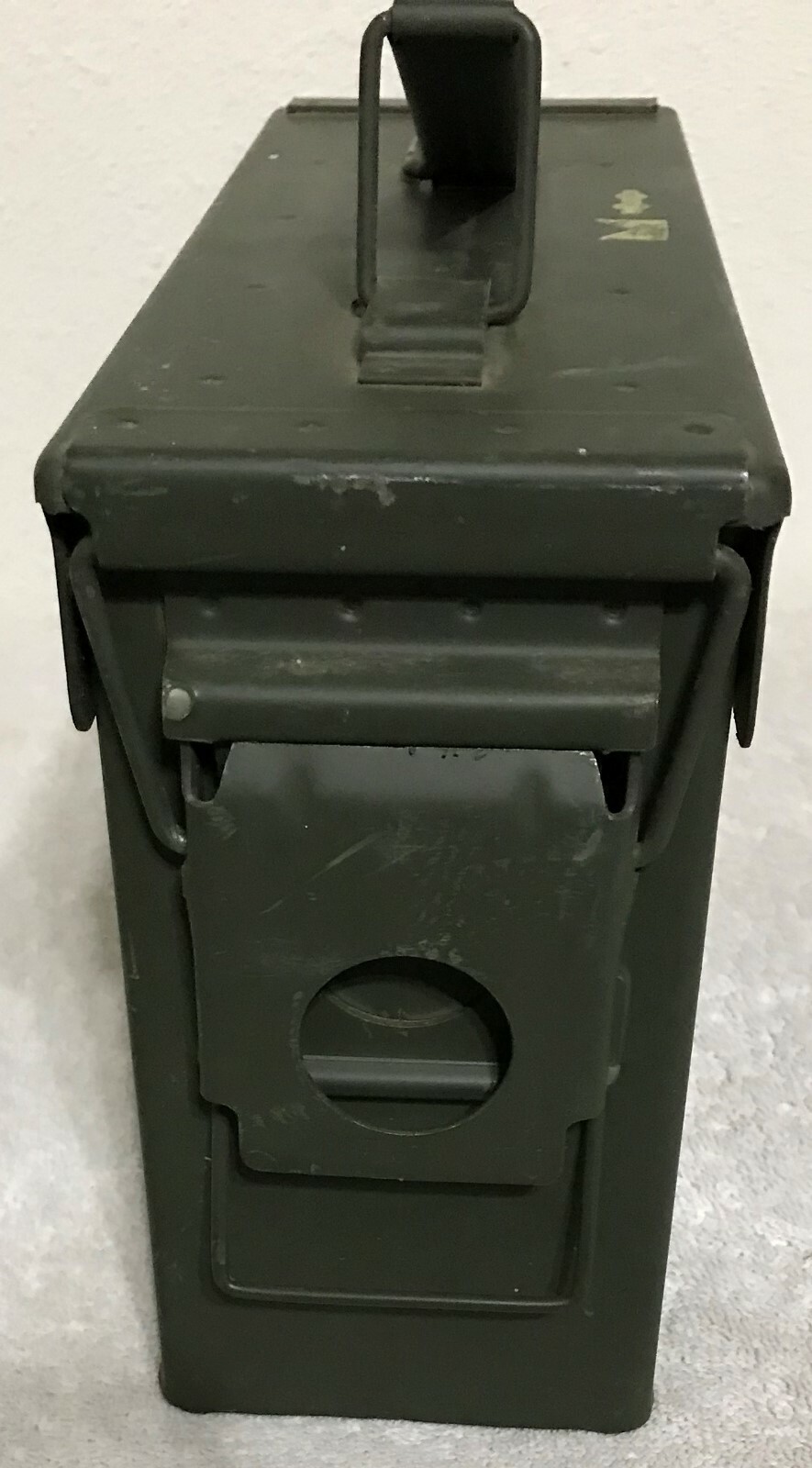 Military Ammo Can Empty 1 M276-4 M80 7.62 MM  M13 05 M19A1 S.C.F Used 10 1/4