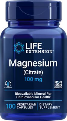 Life Extension Магний (цитрат) 100 VegCap