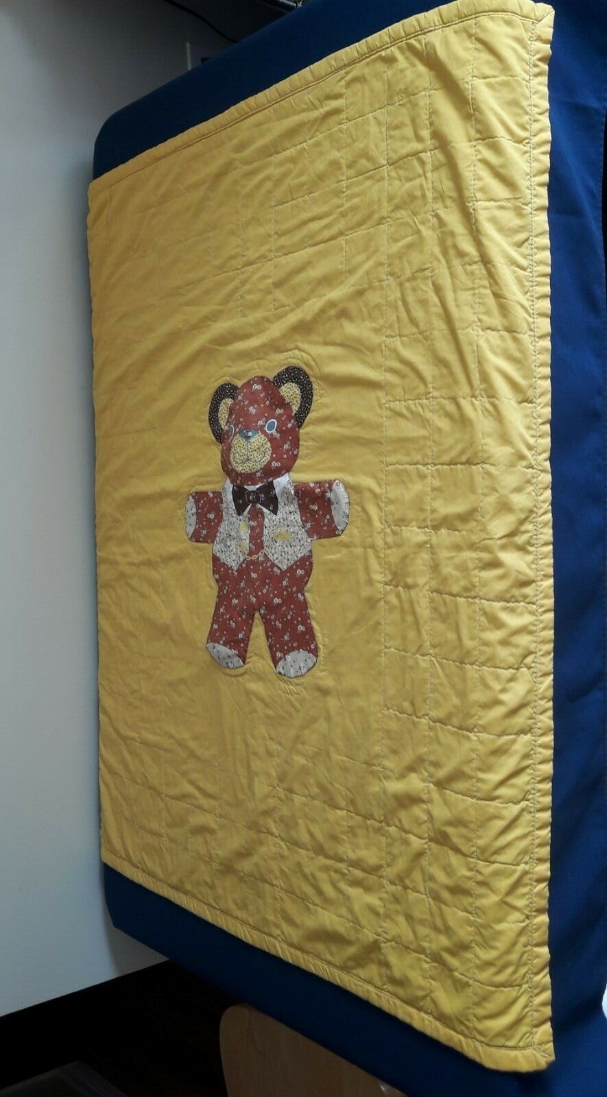 Vintage Children's Hand Sewn Blanket Quilt Style