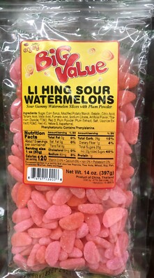 Enjoy Li Hing Sour Watermelons 14 oz
