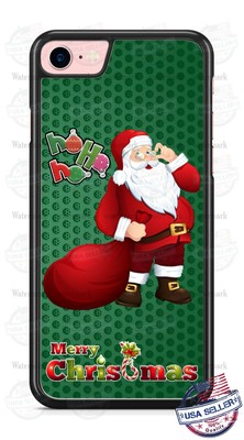 Merry Christmas Santa Claus Holiday Phone Case For iPhone 12 Samsung s21 Google 