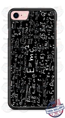 Albert Einstein Equation E=MC2 Phone Case Cover For iPhone Samsung Google LG