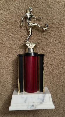 Used Blank Soccer Trophy by Awards N More by Turek in Elgin, Illinois