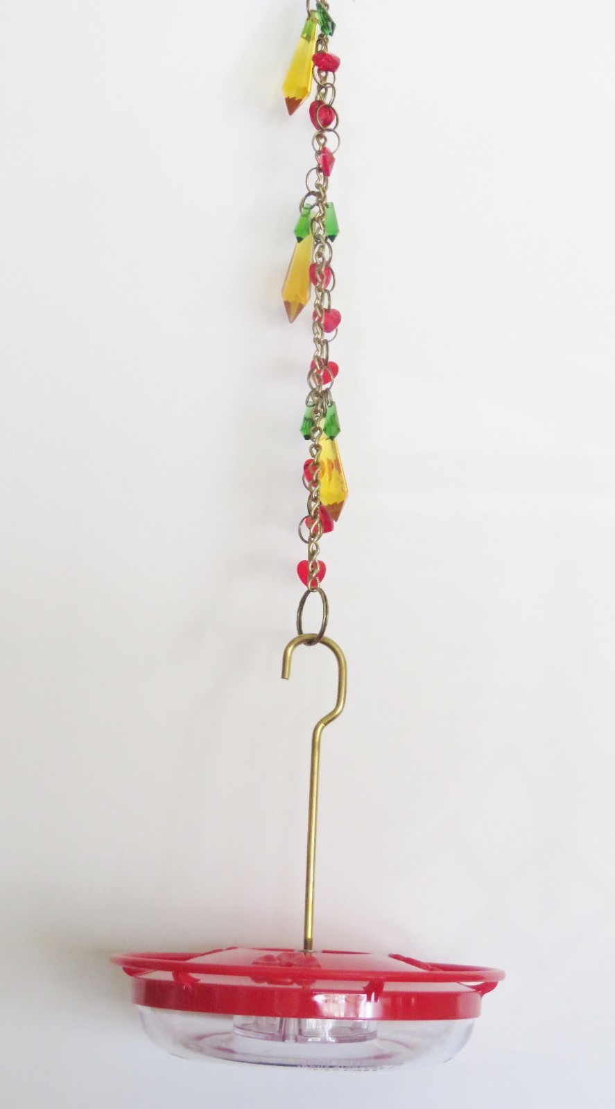 Aspects 8 oz High View Hummingbird Feeder On Hanging Sun Catcher Chain