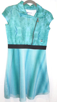 Disney Store Descendants 3 Uma Teal Dress Girls XL 14/16 NWOT