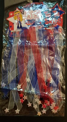 Patriot Kayla Star Dress Up Stars & Stripes TuTu Skirt Girls 3 yrs+ New 2010