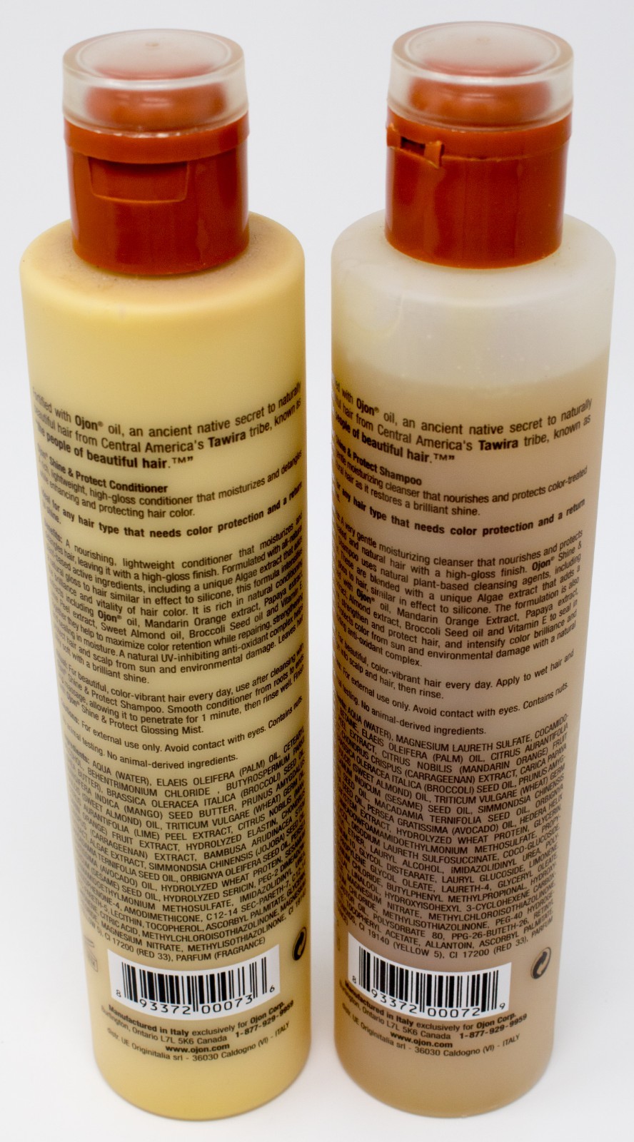 Ojon Shine & Protect Shampoo and Conditioner 8.44 fl. oz. each