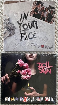 DOLL SKIN: In Your Face / Manic Pixie Dream Girl (CD)   ***Both BRAND NEW***