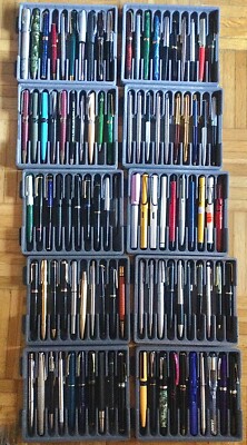 ***SOLD AS FOUND*** 100 pens, incl. PELIKAN, MONTBLANC, FABER CASTELL, LAMY 