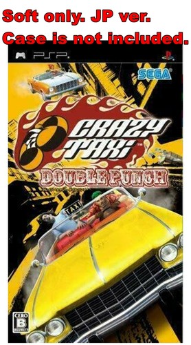 クレイジータクシー ダブルパンチ - PSP 6g7v4d0 Sony PSP Soft Only Crazy Taxi: Double Punch Japan