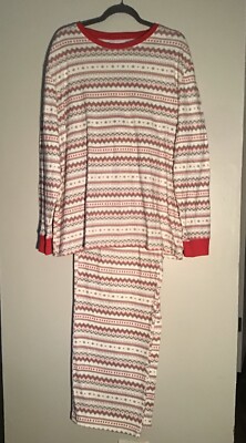 Lauren Conrad 2 Piece Pajama Set - Winter Fair Isle Size XL