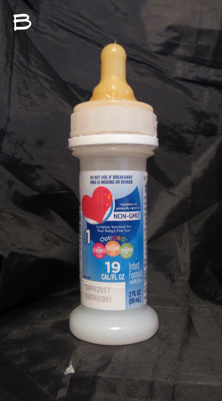 Reborn baby doll 2 oz fake hospital formula bottle photo prop OOAK Ready to ship