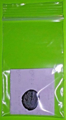 Elaea Aeolis 200BC ancient GREEK COIN torch corn wreath Demeter g old treasure