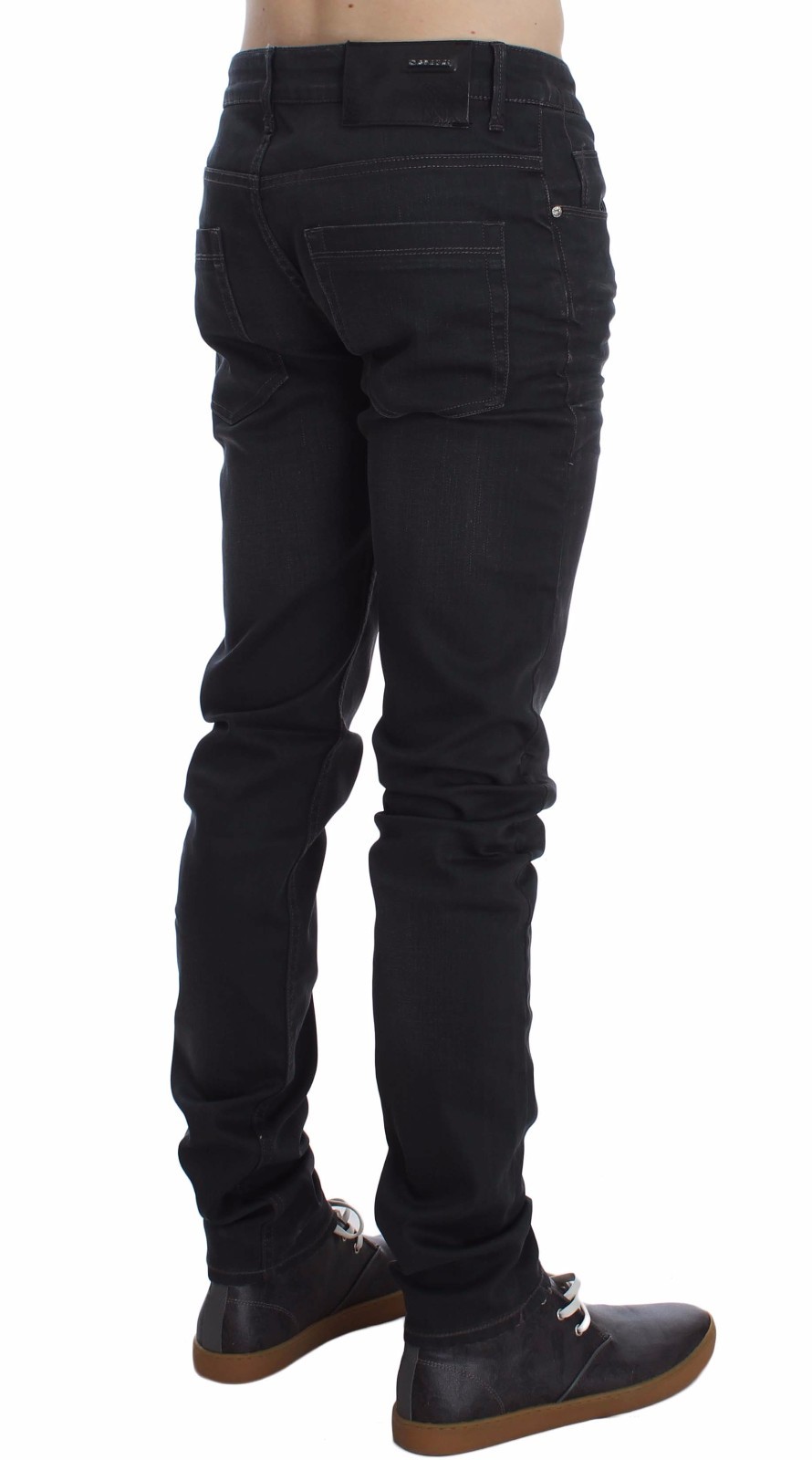 

ACHT Jeans Серые хлопковые эластичные мужские брюки узкого кроя s.  / IT48 Рекомендуемая розничная цена 180 долларов США, Серый