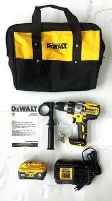 Brand New DeWalt DCD996 20V XR Brushless 3-Speed 1/2 Hammer Drill Kit 5.0ah