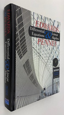 Edwards, Penney DIFFERENTIAL EQUATIONS & LINEAR ALGEBRA 2005 2nd e hc Very Good