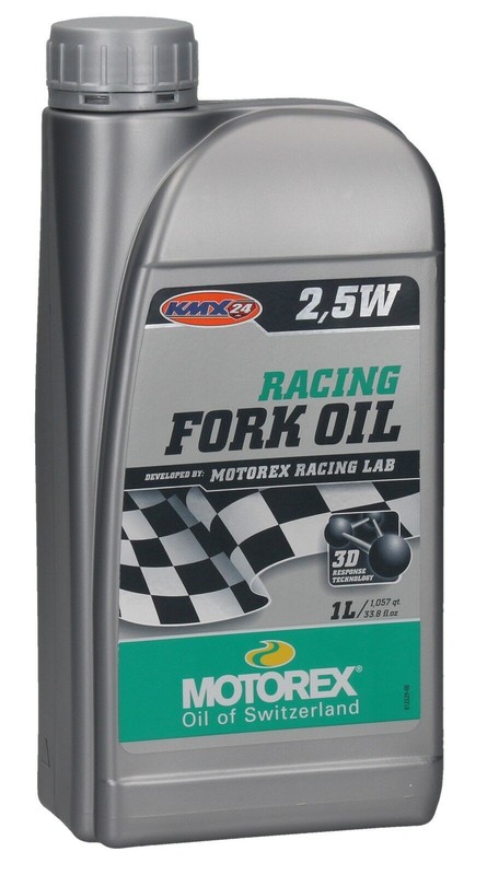 Motorex Racing Fork Oil 2,5w Huile De Fourche 1 Litre Bouteille