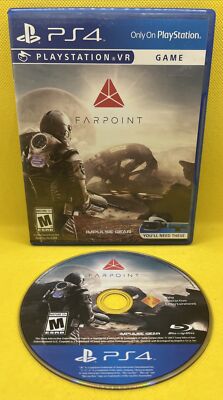   Farpoint (Sony PlayStation 4, PS4, 2017, Tested Works Great)