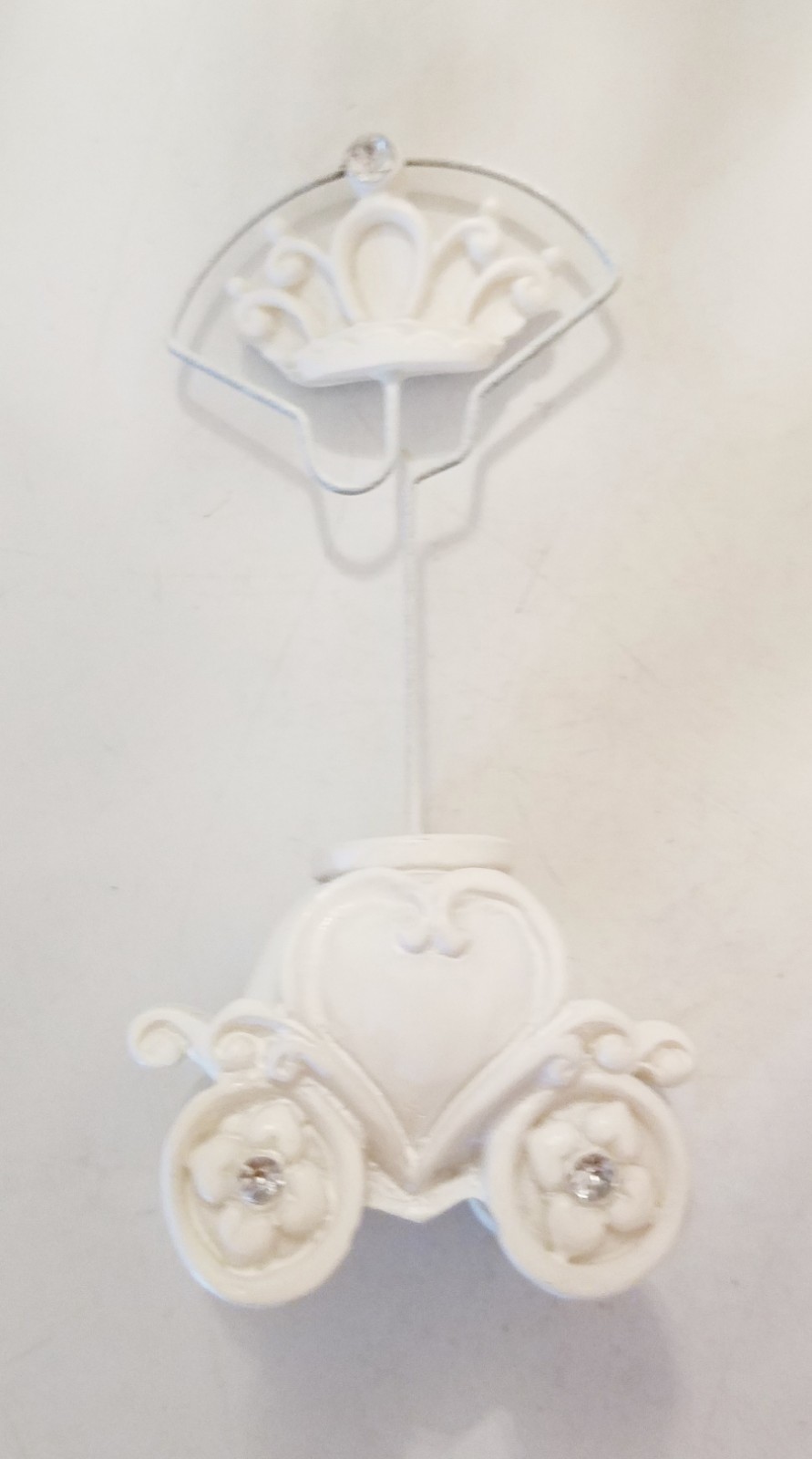 (Set of 6) Rhinestone Cinderella Carriage Place Card Holder Sweet 16 / Wedding