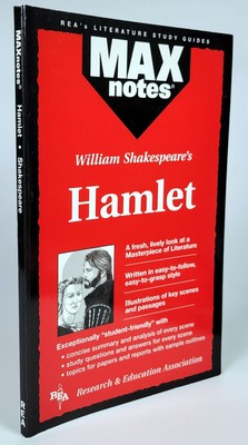 Shakespeare's Hamlet MaxNotes Literature Study Guide by Joanne Miller 2000