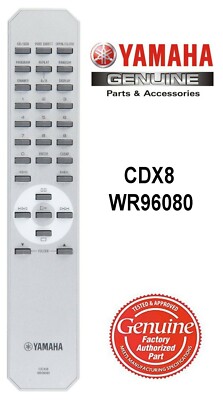 New Genuine Yamaha CDX8 WR96080 Remote Control fits CD