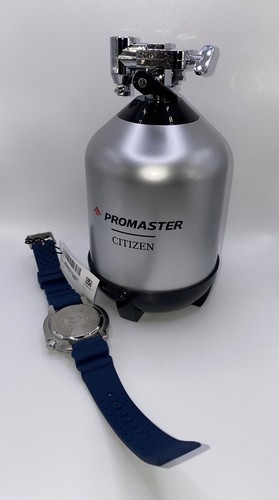 Pre-owned Citizen Eco-drive Promaster Diver Quartz, Blue. Refer Bn0151-09l. In Box
