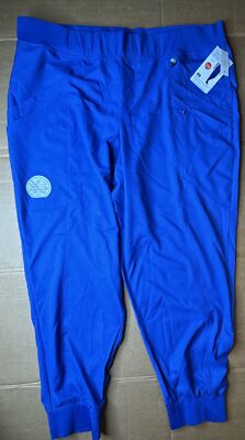 New Women's Cuddle Duds Climate Right 7 Pocket Scrub Jogger Pants Size 3X