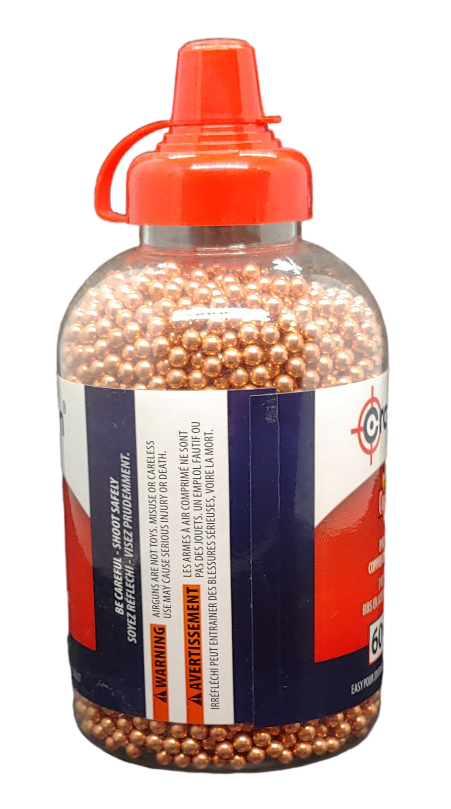 Crosman Copperhead CopperPlated Steel BBs .177 Caliber 4.5mm 6000/Bottle 767 eBay