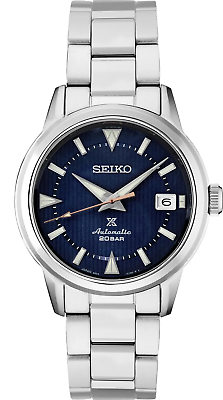 Pre-owned Seiko Prospex Alpinist Mens Automatic Blue Dial Watch Spb249