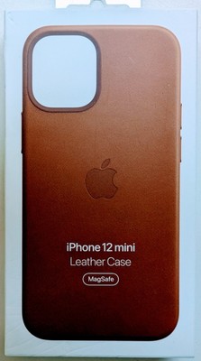 Apple iPhone 12 Mini Leather Case with MagSafe - Saddle Brown