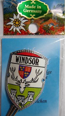 England Windsor new badge mount stocknagel hiking medallion G9775