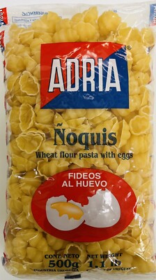 Fideos Adria  Ñoquis 1.1 Lb Pack X. 2