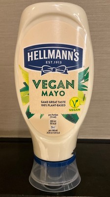 Hellmanns Vegan Mayo 100% Plant Based from Germany 430ml