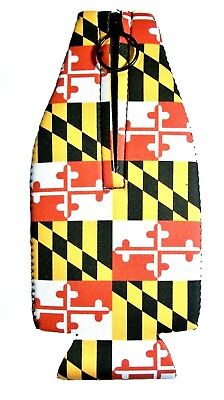 Maryland Flag Bottle Cooler