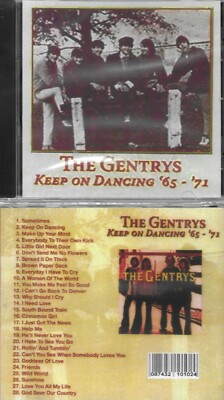 GENTRYS-KEEP ON DANCING-1965-71-ALL THEIR HITS-NEW SEALED IMPORT CD