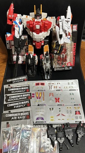 TRANSFORMERS Combiner Wars Superion with Quickslinger
