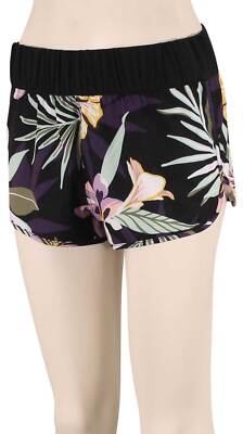 

Шорты для плавания Roxy Active 5 дюймов — True Black Fasso — Новинка, Черный