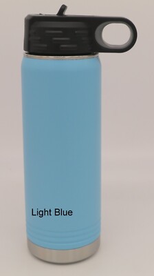 BE PRETTY STRONG BRAVE KIND ENGRAVED POLAR CAMEL 20 oz INSULATED WATER BOTTLE